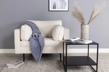 Boom Teddy Fåtölj - Vit/Teddy - Möbler - Fåtölj & stolar - Fåtölj