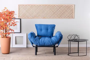 Bramelia Fåtölj - Blå - Möbler - Fåtölj & stolar - Fåtölj