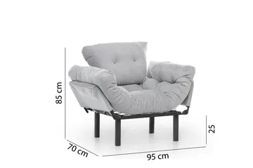 Bramelia Fåtölj - Grå - Möbler - Fåtölj & stolar - Fåtölj