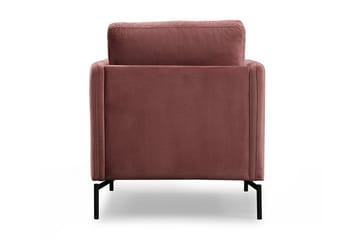 Bramelia Modern Fåtölj i Sammet - Rosa - Möbler - Fåtölj & stolar - Fåtölj - Sammetsfåtölj