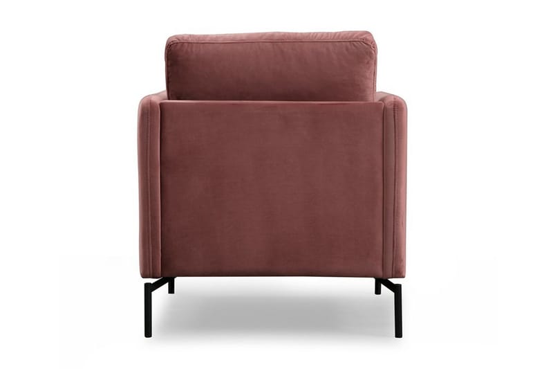 Bramelia Modern Fåtölj i Sammet - Rosa - Möbler - Fåtölj & stolar - Fåtölj - Sammetsfåtölj