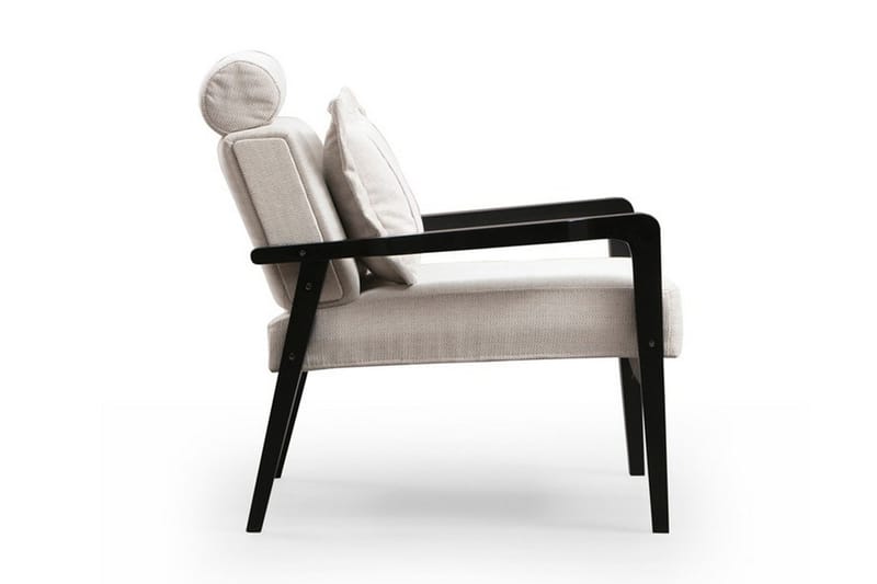 Bramelia Modern Fåtölj i Tyg - Beige - Möbler - Fåtölj & stolar - Fåtölj