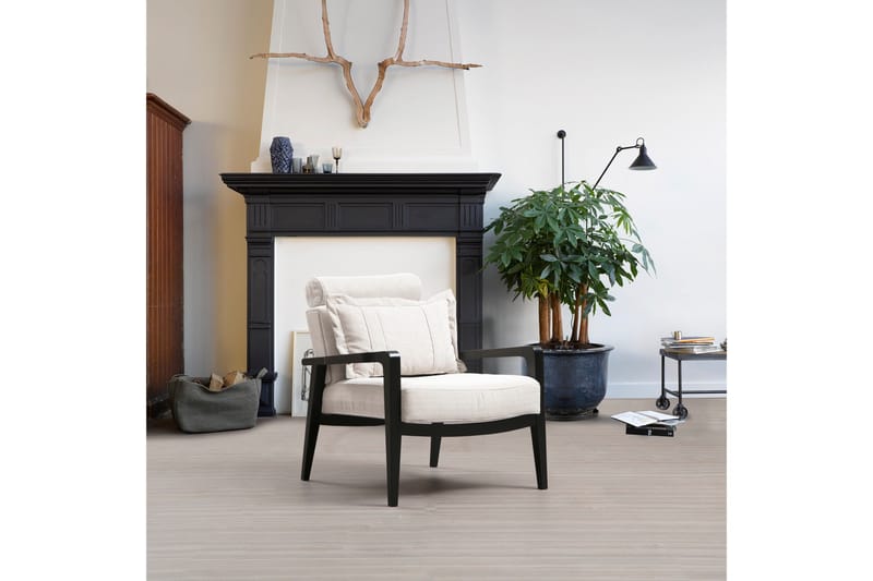 Bramelia Modern Fåtölj i Tyg - Beige - Möbler - Fåtölj & stolar - Fåtölj