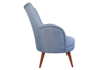 Brandn Fåtölj med Armstöd - Blå - Möbler - Fåtölj & stolar - Fåtölj