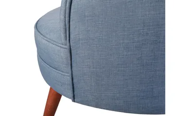 Brandn Fåtölj med Armstöd - Blå - Möbler - Fåtölj & stolar - Fåtölj