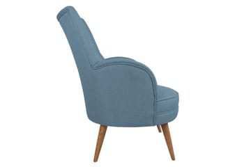 Brandn Fåtölj med Armstöd - Blå - Möbler - Fåtölj & stolar - Fåtölj