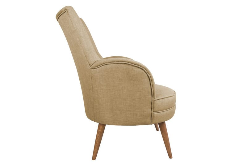 Brandn Fåtölj med Armstöd - Brun - Möbler - Fåtölj & stolar - Fåtölj