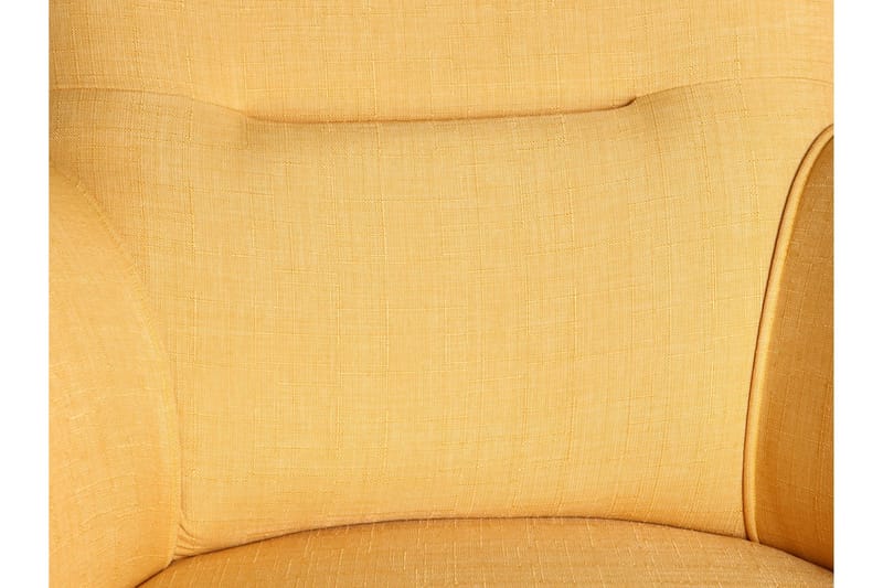 Brandn Fåtölj med Armstöd - Gul - Möbler - Fåtölj & stolar - Fåtölj