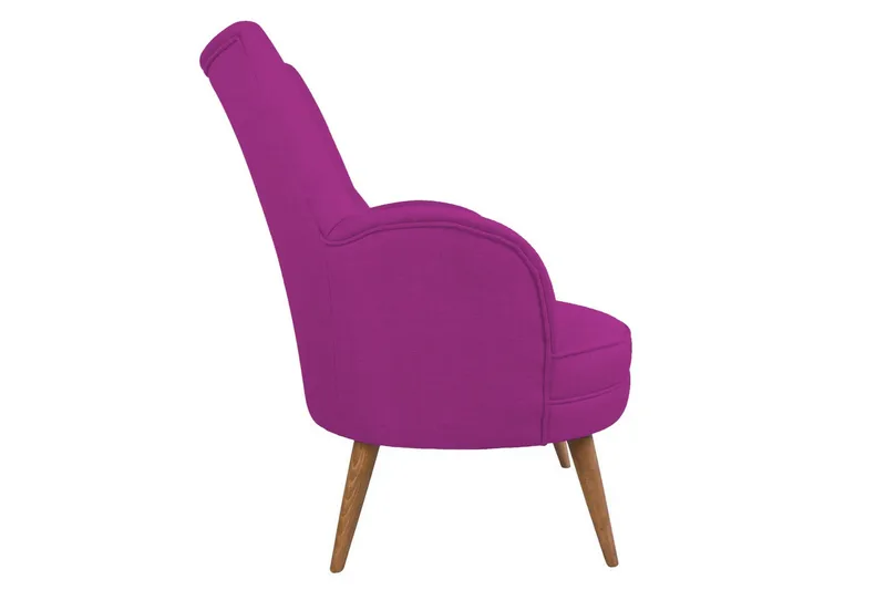 Brandn Fåtölj med Armstöd - Lila - Möbler - Fåt ölj & stolar - Fåtölj