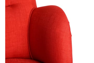 Brandn Fåtölj med Armstöd - Röd - Möbler - Fåtölj & stolar - Fåtölj