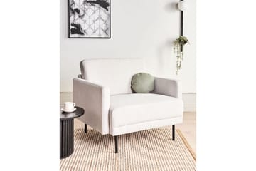 Fåtölj Breda - Beige, svart - Möbler - Fåtölj & stolar - Fåtölj