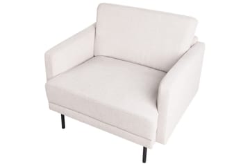 Fåtölj Breda - Beige, svart - Möbler - Fåt�ölj & stolar - Fåtölj