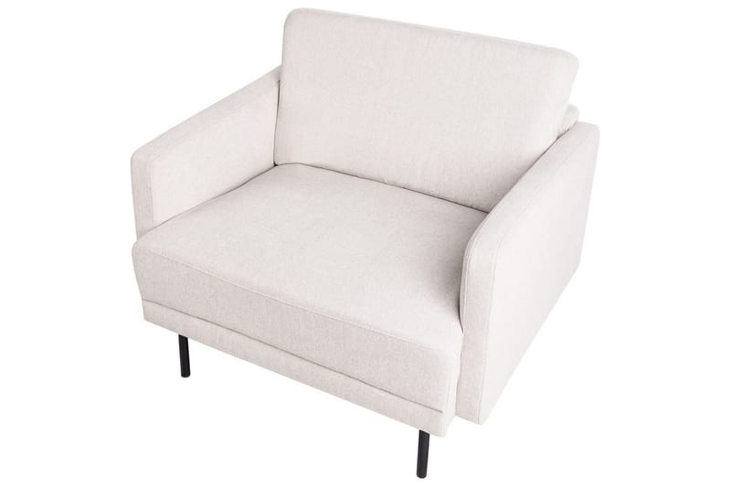 Fåtölj Breda - Beige, svart - Möbler - Fåtölj & stolar - Fåtölj