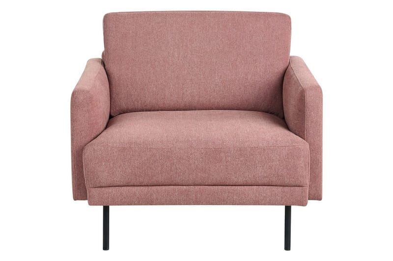 Fåtölj Breda - Rosa, Svart - Möbler - Fåtölj & stolar - Fåtölj