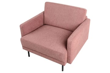 Fåtölj Breda - Rosa, Svart - Möbler - Fåtölj & stolar - Fåtölj