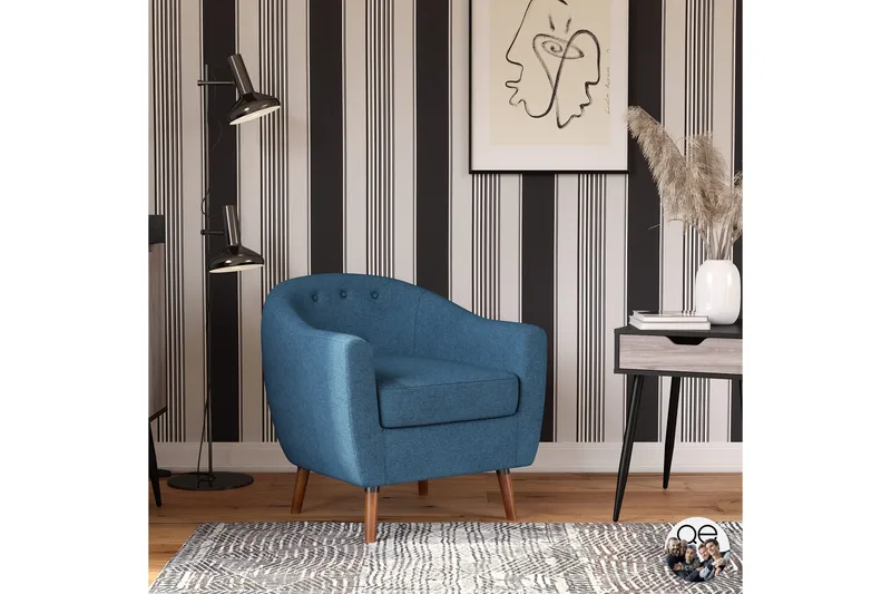 Brie Fåtölj Blå, Queer Eye