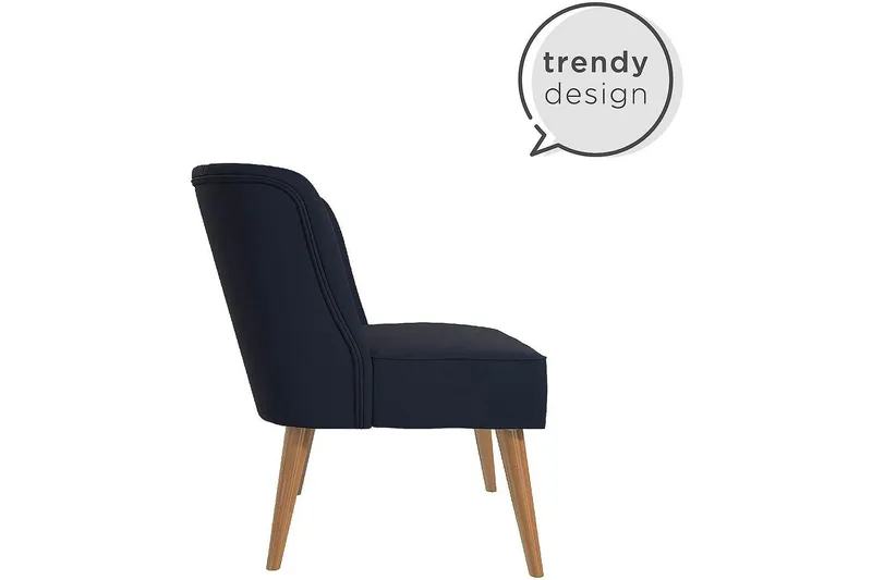 Brittany Fåtölj Linneblå - Novogratz - Möbler - Fåtölj & stolar - Fåtölj - Fåtölj utan armstöd