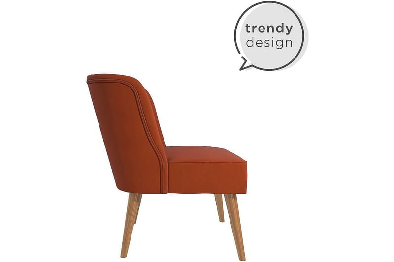 Brittany Fåtölj Linneorange - Novogratz - Möbler - Fåtölj & stolar - Fåtölj - Fåtölj utan armstöd