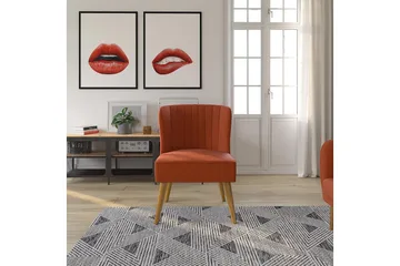 Brittany Fåtölj Linneorange - Novogratz - Möbler - Fåtölj & stolar - Fåtölj - Fåtölj utan armstöd