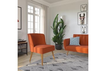 Brittany Fåtölj Linneorange - Novogratz - Möbler - Fåtölj & stolar - Fåtölj - Fåtölj utan armstöd