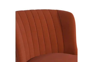 Brittany Fåtölj Linneorange - Novogratz - Möbler - Fåtölj & stolar - Fåtölj - Fåtölj utan armstöd