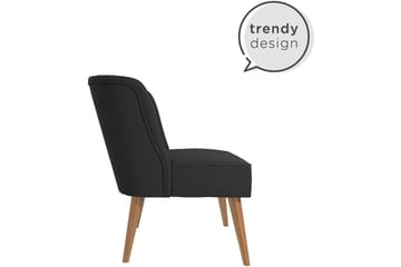 Brittany Fåtölj Mörklinnegrå - Novogratz - Möbler - Fåtölj & stolar - Fåtölj - Fåtölj utan armstöd