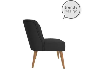 Brittany Fåtölj Mörklinnegrå - Novogratz - Möbler - Fåtölj & stolar - Fåtölj - Fåtölj utan armstöd