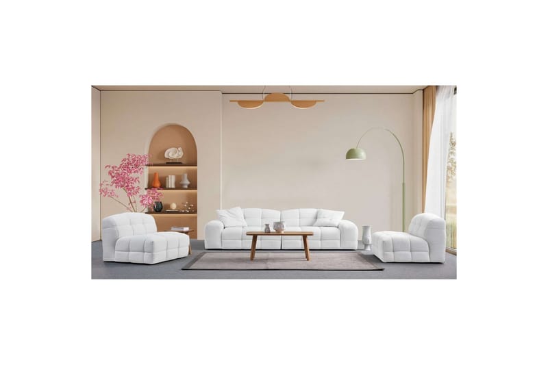 Buddy Fåtölj - Vit - Möbler - Fåtölj & stolar - Fåtölj - Fåtölj utan armstöd