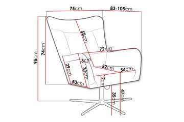Carney Fåtölj beige - Möbler - Fåtölj & stolar - Fåtölj