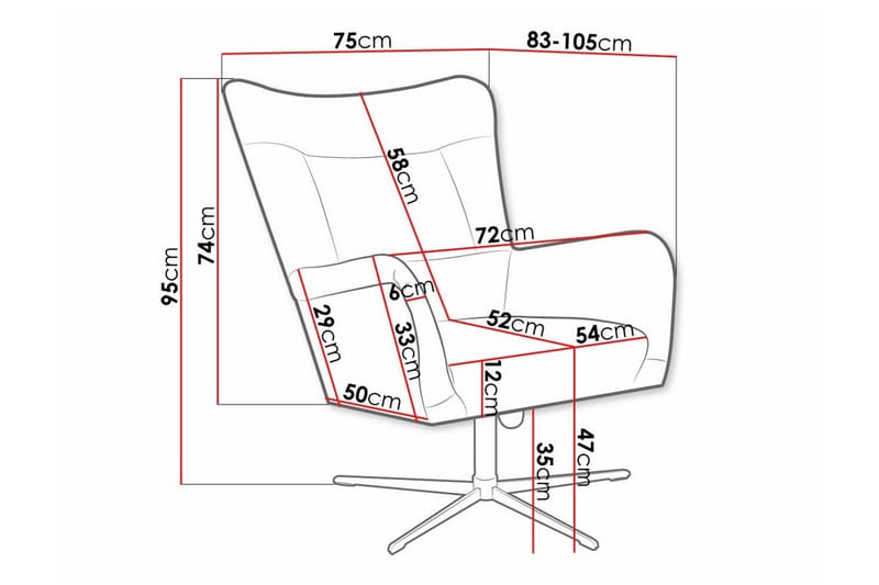 Carney Fåtölj beige - Möbler - Fåtölj & stolar - Fåtölj