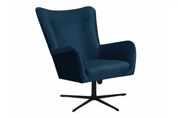 Carney Fåtölj Dark blue - Möbler - Fåtölj & stolar - Fåtölj