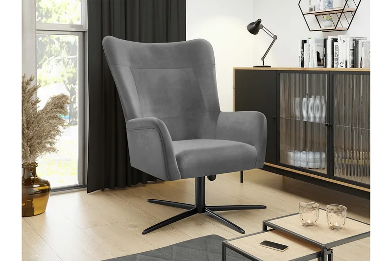 Carney Fåtölj Grey - Möbler - Fåtölj & stolar - Fåtölj