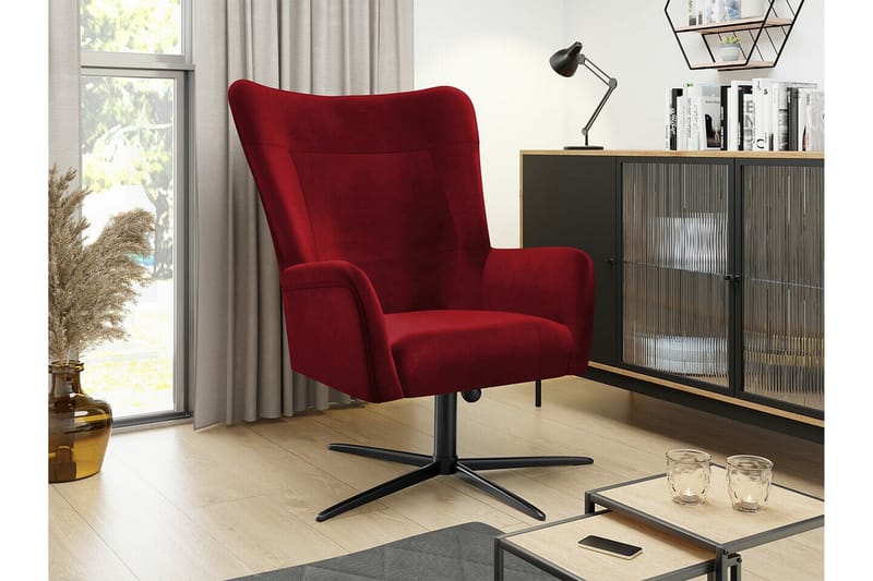 Carney Fåtölj Red - Möbler - Fåtölj & stolar - Fåtölj