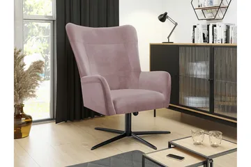 Carney Fåtölj Pink/Black - Möbler - Fåtölj & stolar - Fåtölj