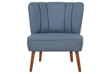 Caulk Fåtölj med Armstöd - Blå - Möbler - Fåtölj & stolar - Fåtölj