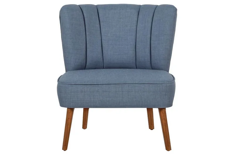 Caulk Fåtölj med Armstöd - Blå - Möbler - Fåtölj & stolar - Fåtölj