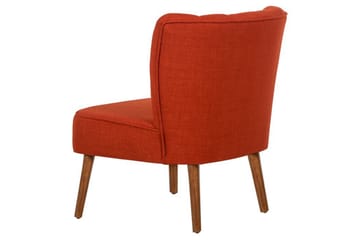 Caulk Fåtölj med Armstöd - Röd - Möbler - Fåtölj & stolar - Fåtölj