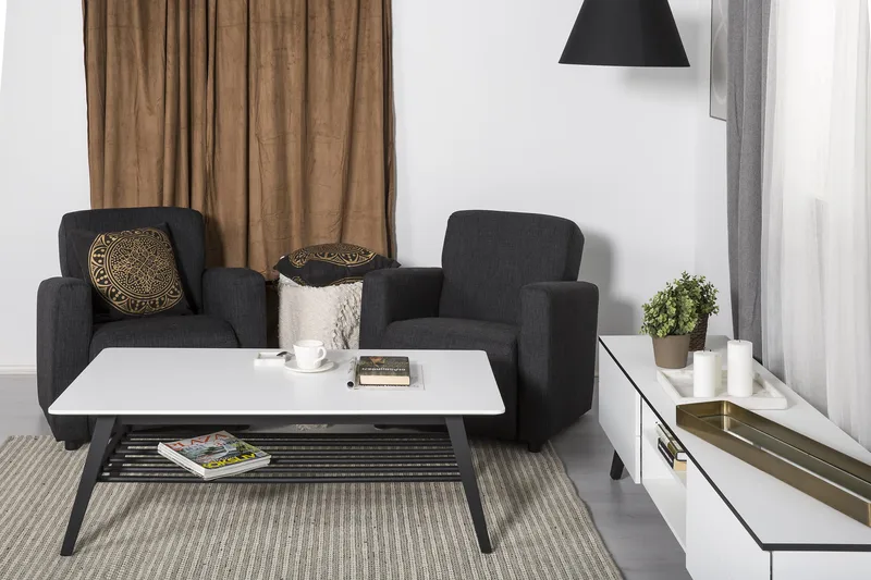 Charles Fåtölj - Mörkgrå - Möbler - Fåtölj & stolar - Fåtölj