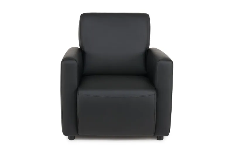 Charles fåtölj - Svart PU - Möbler - Fåtölj & stolar - Fåtölj