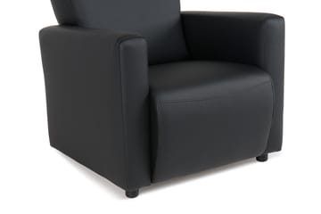 Charles fåtölj - Svart PU - Möbler - Fåtölj & stolar - Fåtölj