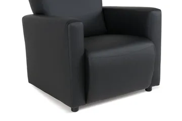 Charles fåtölj - Svart PU - Möbler - Fåtölj & stolar - Fåtölj