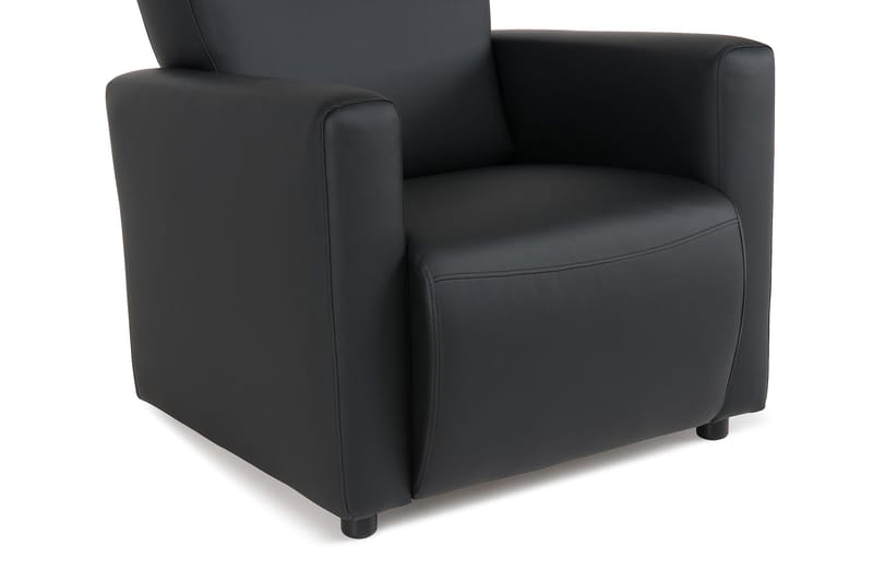 Charles fåtölj - Svart PU - Möbler - Fåtölj & stolar - Fåtölj