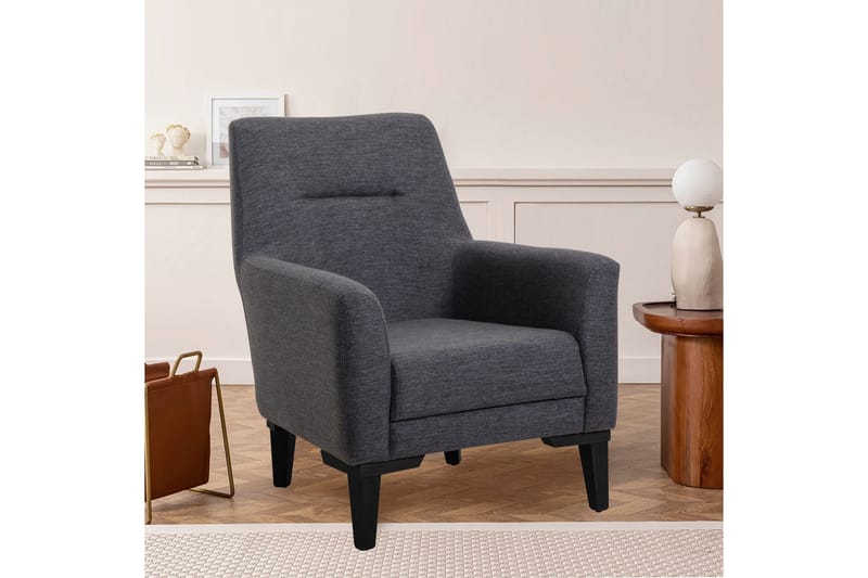 Wyong Fåtölj - Antracit - Möbler - Fåtölj & stolar - Fåtölj