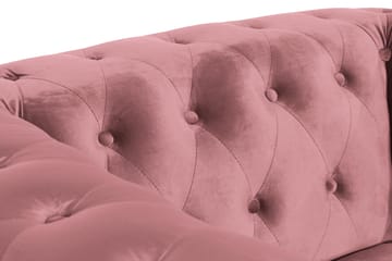 Chesterfield Lyx Fåtölj - Rosa - Möbler - Fåtölj & stolar - Fåtölj - Chesterfield fåtölj
