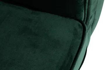 Chesterfield Lyx Stor skön djup sammetsfåtölj - Fåtölj till vardagsrum - Mörkgrön Sammet - Möbler - Fåtölj & stolar - Fåtölj - Chesterfield fåtölj