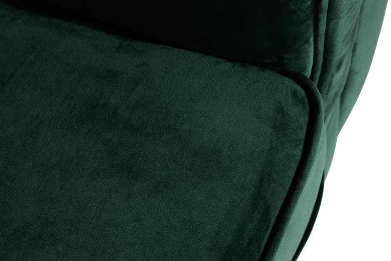 Chesterfield Lyx Stor skön djup sammetsfåtölj - Fåtölj till vardagsrum - Mörkgrön Sammet - Möbler - Fåtölj & stolar - Fåtölj - Chesterfield fåtölj