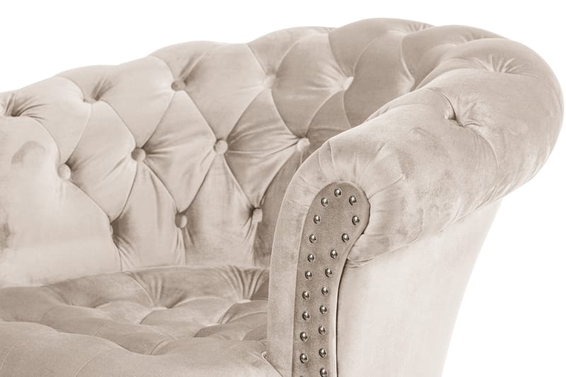 Fåtölj Chester Ludovic - Beige - Möbler - Fåtölj & stolar - Fåtölj - Chesterfield fåtölj