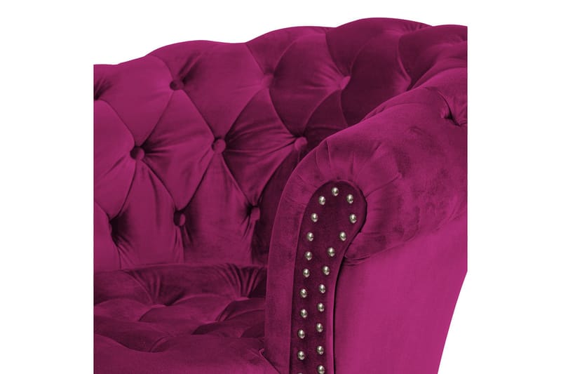 Fåtölj Chester Ludovic - Cerise - Möbler - Fåtölj & stolar - Fåtölj - Chesterfield fåtölj