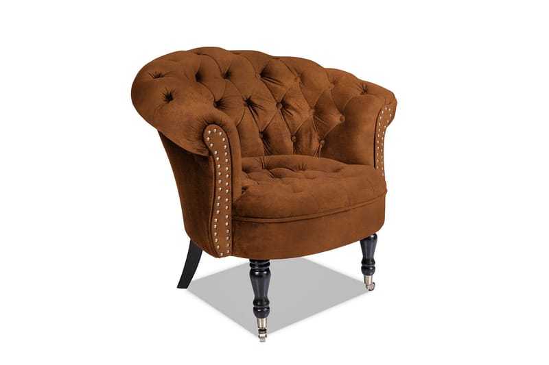 Fåtölj Chester Ludovic - Cognac - Möbler - Fåtölj & stolar - Fåtölj - Chesterfield fåtölj