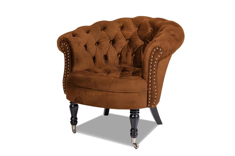 Fåtölj Chester Ludovic - Cognac - Möbler - Fåtölj & stolar - Fåtölj - Chesterfield fåtölj